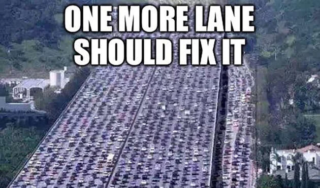 One more lane (guardrail)